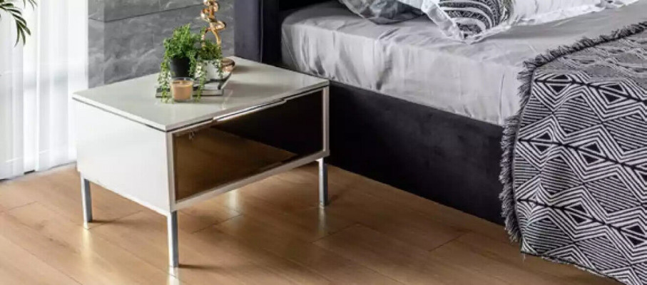 Schlafzimmer Bett 2x Nachttische Luxus Möbel 3tlg. Modern Betten Neu