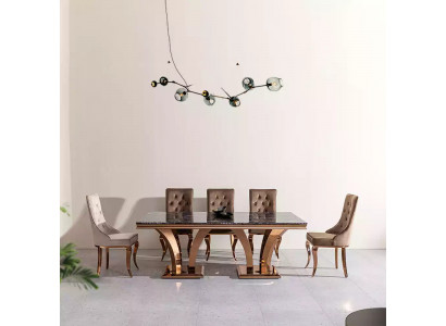 Luxus Esstisch Modern Esszimmer Esstische Tische Design Metall Tisch
