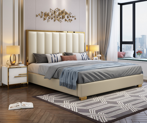 Bett Polster Design Luxus Doppel Hotel Betten 180x200cm Schlaf Zimmer