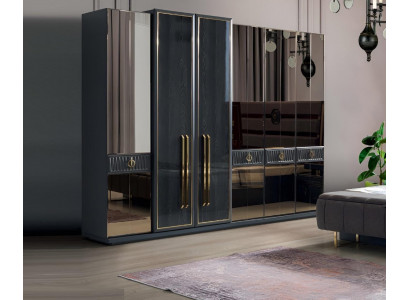 Designer Kleiderschrank Schlafzimmer Möbel Moderne Holz Schrank Luxus