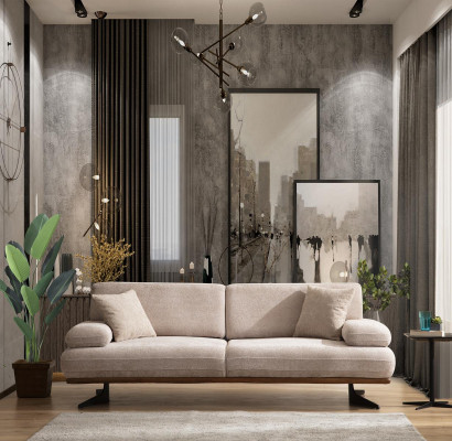 Wohnzimmer Modern Dreisitzer Sofa Couch Design Polstersofas Luxus Möbel