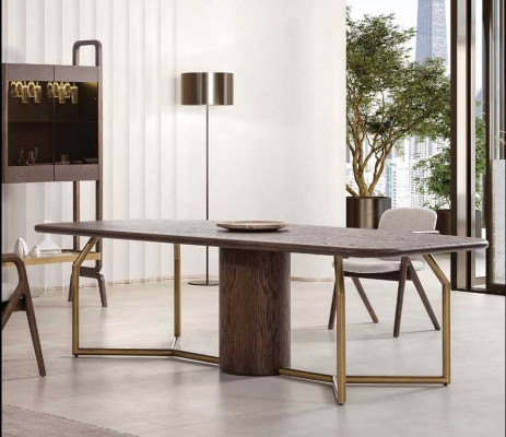 Luxus Villen Möbel Essgarnitur Esszimmer Komplett Tisch 4x Stuhl Anrichte 7tlg