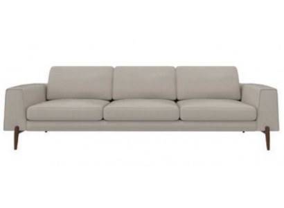 Luxus Sofa Grau Farbe Wohnzimmer Polster Textil Dreisitzer Couch Couchen