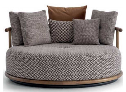 Designen Sofa für Wohnzimmer Modernen mit Luxus Möbel Sitzpolster Rundsofa