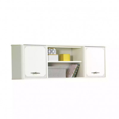 2tlg Schreibtisch Computertisch Holz Bücherregal Weiß Kinderzimmer