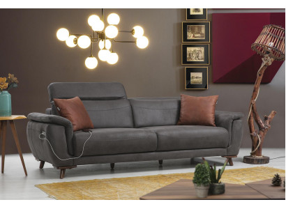 Luxus Dreisitzer Sofa Modern Sitzmöbel  Wohnzimmer Couch Polstermöbel