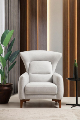 Luxus Stuhl Modernes Wohnzimmer Textil Möbel Design Polsterstoff