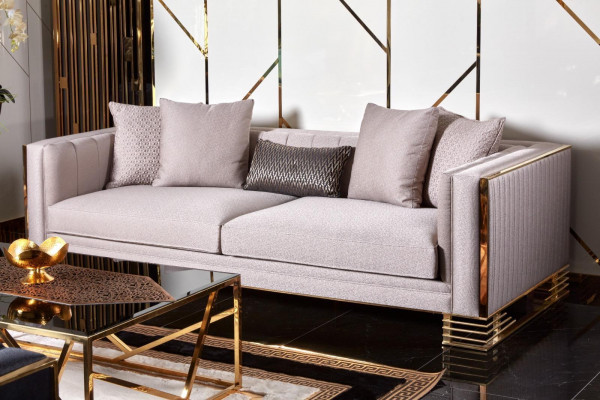 Sofa 3 Sitzer Modern Couch Polster Sofas Design Sofa Dreisitzer Sitz