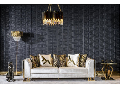 Sofa 3 Sitz Sofas Sitz Design Couch Dreisitzer Luxus Möbel Stil Modern