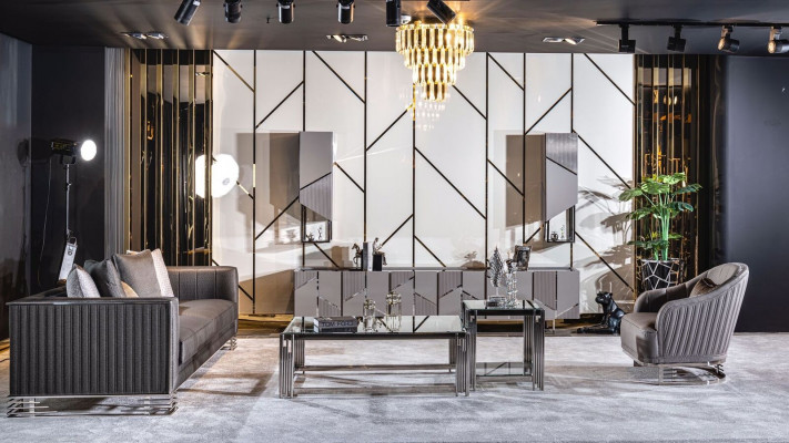 TV-Ständer+2x Regale Sideboard rtv Lowboard Wohnzimmer Holz Modern Neu