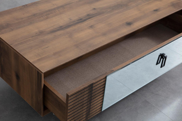 Grau-Braunes Schlafzimmer-Set für moderne Wohnwelten