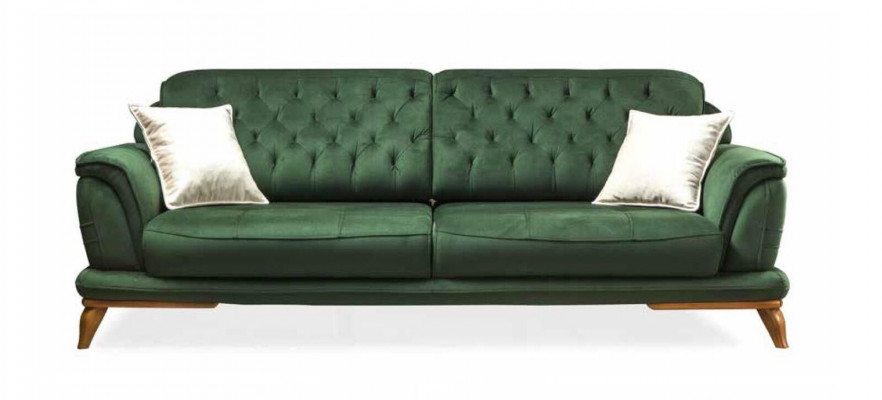 Garnitur Luxus Wohnzimmer Sofagarnitur 331 Sitz Sofa Sessel Sofas 3tlg