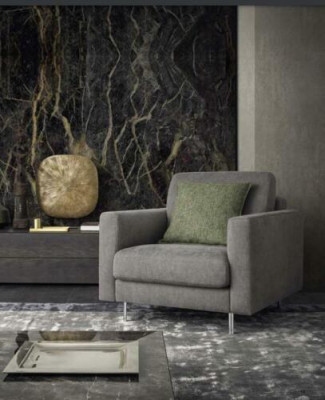 Sitzgarnitur 331 Sitzer Modern Holz exklusives Design Möbel Sessel Sofagarnitur