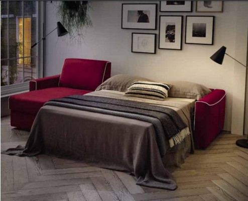 Ecksofa Modern Design Sofa Focus Stoff L-Form Couch Wohnlandschaft Italien Möbel