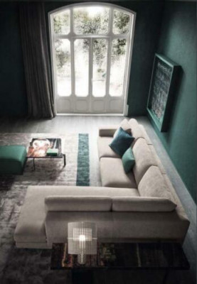 Italienische Sofas Eckcouch Sofa Couch Couchen Garnitur Möbel Stoff alfitalia