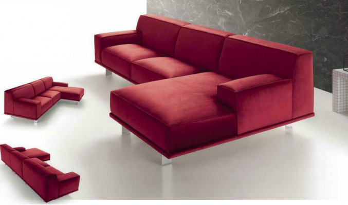 Wohnlandschaft Sofas Eckcouch Textilpolster Design Ecksofa Couch Sofa alfitalia