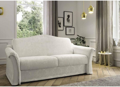 Zweisitzer Textilsofa Italienische Möbel Wohnzimmer Designer Sofas 2 Sitzer Neu