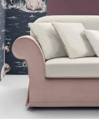 Ecksofa L-Form Polster Sofa Moderne Wohnzimmer Möbel Luxus Stoff Neu alfitalia