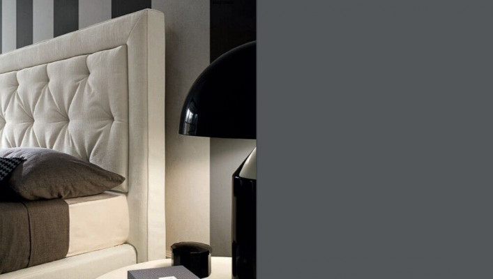 Chesterfield Betten 180x200cm Schlaf Zimmer Textil Stoff Bett Design Luxus Hotel