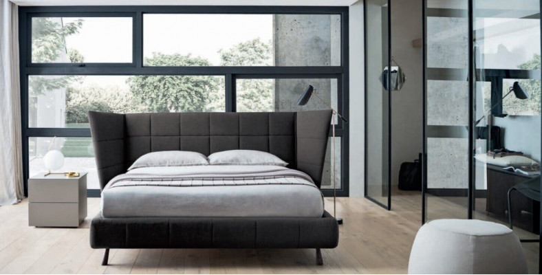 Luxus Design Bett Betten 160 x 200cm Dubai Doppel Hotel Holz Schlafzimmer Bett