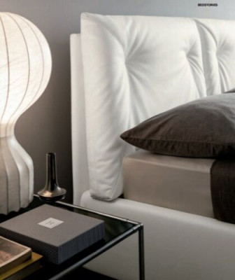 Luxus Betten Schlaf Zimmer 160 x 200 cm Design Textil Bett Polster Doppel Hotel