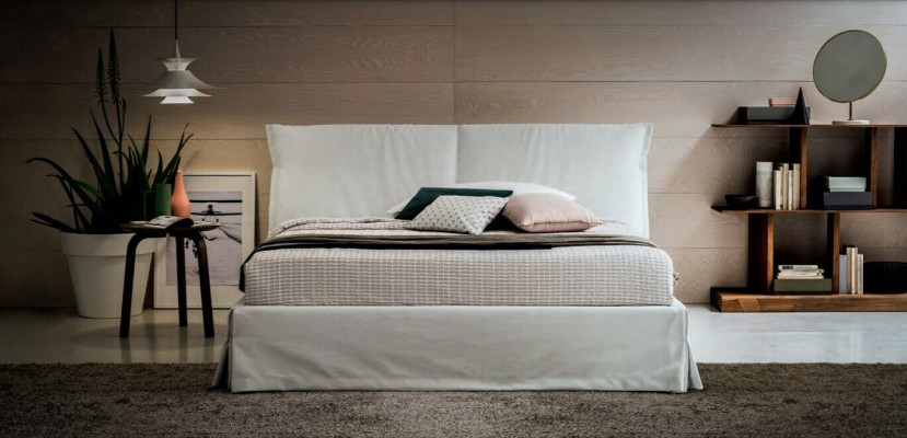 Luxus Doppel Hotel Betten 120x200 Schlaf Zimmer Weiß Textil Bett Polster Design