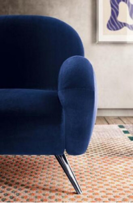 Sofa Couch Polster Stuhl Modern Zeitgenössisch Polster Sessel Italien 1Sitzer