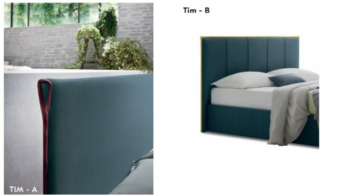 Design Hotel Möbel Italien Möbel Luxus Betten Doppelbett 180x200 cm Modern Style