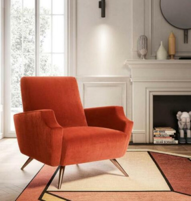 Fernseh Stuhl Polster Couch Stoff Design Relax Club Sessel Lounge Sofa 1 Sitzer