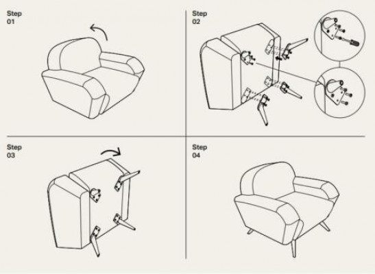 Fernseh Stuhl Polster Couch Stoff Design Relax Club Sessel Lounge Sofa 1 Sitzer
