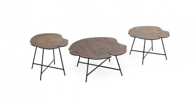 Couchtische Tische Beistelltische Wohnzimmer Set 3 tlg. Modern Luxus