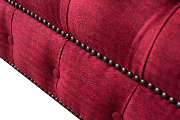 Chesterfield 3 Sitzer Dreisitzer Design Couchen Polster Sofa Sofas Textil