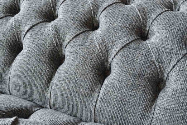 Grau Designer Couch Sofa Dreisitzer Luxus Couchen Möbel Sofas Textil