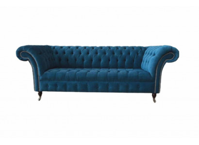 Dreisitzer Couch Polster Chesterfield Sofa Design Sofas Couchen Textil
