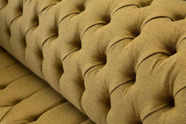 Chesterfield Dreisitzer Luxus Sofa 3 Sitz Sofas Sitz Design Couch Möbel Beige