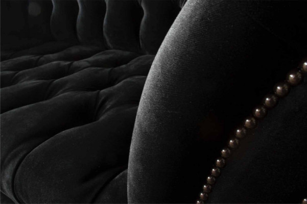 Chesterfield 2 Sitzer Designer Sofa Couch Polster Luxus Couchen Textil