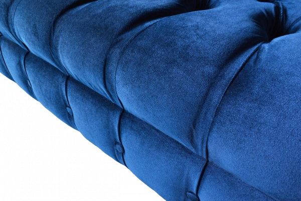 Design Sessel Textil Luxus Couch 1,5 Sitzer Sofa Relax Lounge Club Neu