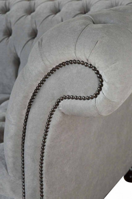 Design Couch Sofas Stoff Modern Sofagarnitur 2 Sitzer Zweisitzer Polster