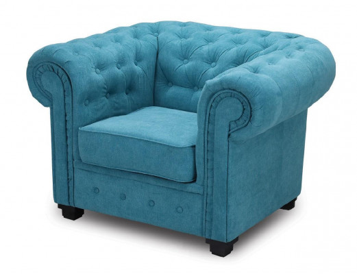 Chesterfield Sofagarnitur Couch Polster Möbel Set Garnitur 3+2+1 Turkis