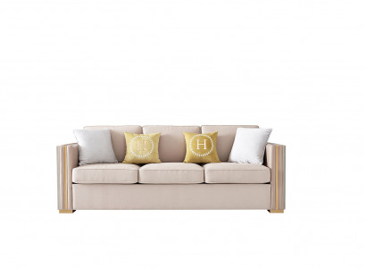Dreisitzer Couch Polster Design Sofa Deko Moderner 3er Sofas Zimmer Möbel
