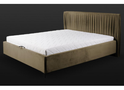 Bett mit Bettkasten Schlafzimmer Polster Elegante Hotel Zimmer Möbel Betten