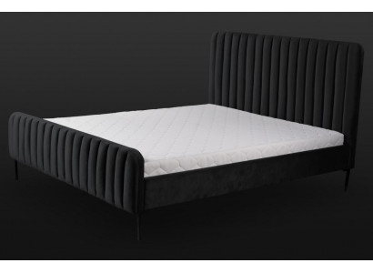 Doppelbett Bett Textil Möbel Betten Design Möbel Schlafzimmer 120x200 Stoff