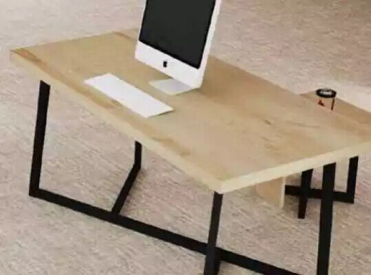 Modernes Büro Set Schreibtisch Couchtisch Aktenschrank Kommode 4tlg.
