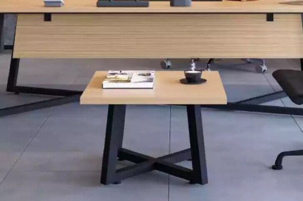 Modernes Büro Set Schreibtisch Couchtisch Aktenschrank Kommode 4tlg.