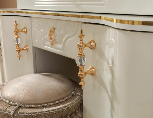 Schlafzimmer Schminktisch Kosmetiktisch Frisiertisch Kommode mit Spiegel