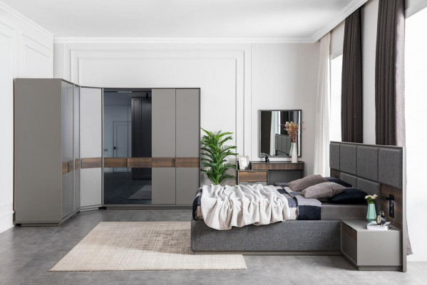 Bett Polster Design Luxus Doppel Betten Schlaf Zimmer Modern Möbel