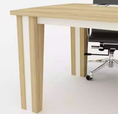Großer Holztisch Besprechungstische Luxus Konferenztisch Büromöbel Modern