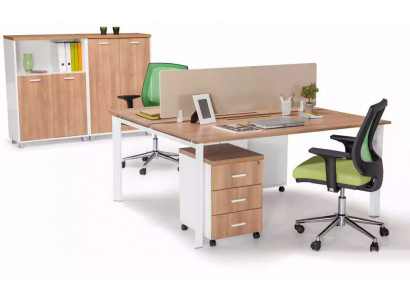 Moderner Arbeitszimmer Tisch Büromöbel Holztische Luxus Möbel Braun