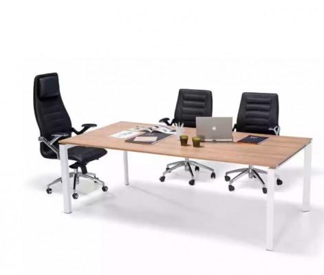 Großer Konferenztisch Besprechungstische Luxuriöse Holztische Büro Möbel