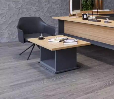 Designer Brauner Couchtisch Holztisch Beistelltisch Wohnzimmer Möbel 